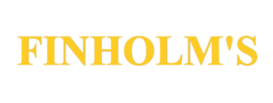 yellow finholms logo