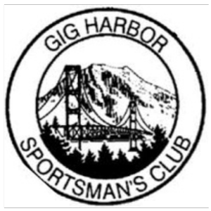 black logo for gig harbor sportsman club