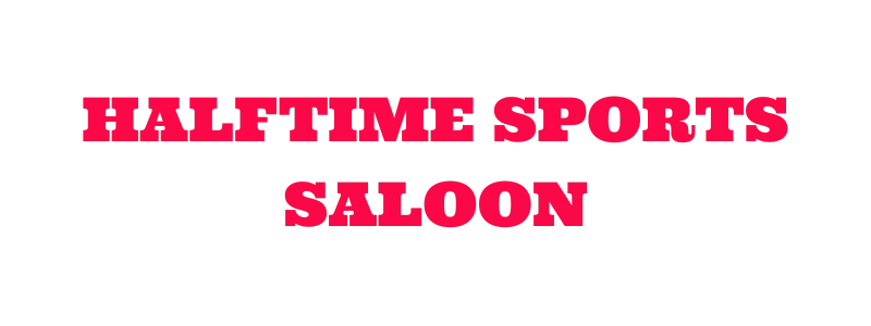 red logo for halftime sports saloon