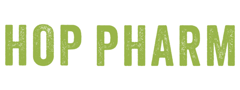 hop pharm green logo